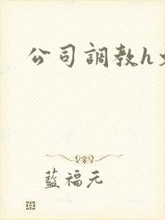 公司调教h文