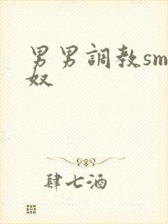 男男调教sm男奴