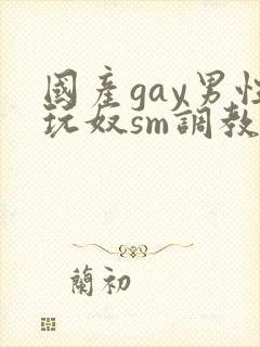 国产gay男性玩奴sm调教封面