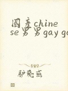 国产chinese男男gay gay网站