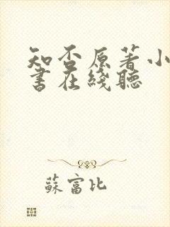 知否原著小说听书在线听