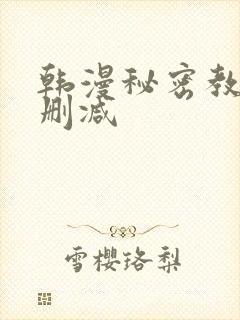 韩漫秘密教学未删减