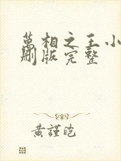 万相之王小说未删版完整