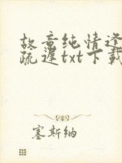 故意纯情逢夏宋疏迟txt下载