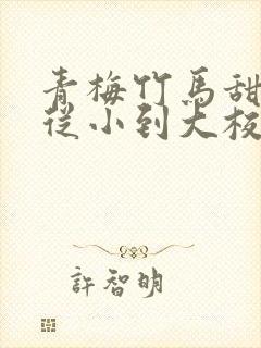 青梅竹马甜宠文从小到大校园