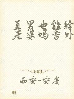 直男也能给人当老婆吗番外