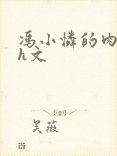 冯小怜的肉辣文h文