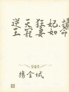 逆天狂妃.摄政王宠妻如命封面