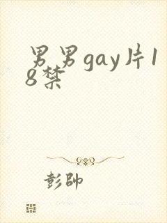 男男gay片18禁