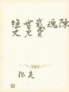 绝世武魂陈枫全文免费