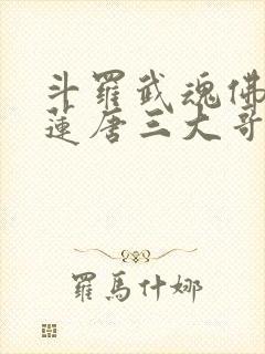 斗罗武魂佛怒唐莲唐三大哥免费阅读