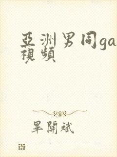 亚洲男同gay视频