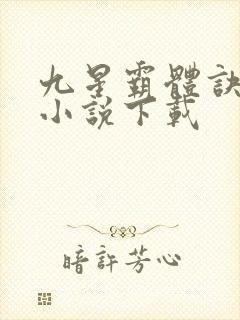 九星霸体诀有声小说下载封面