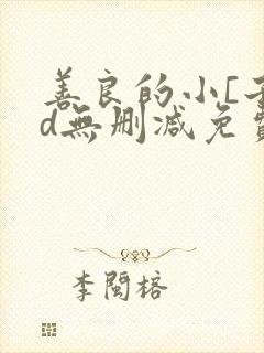 善良的小[子hd无删减免费