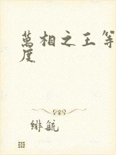 万相之王等级制度