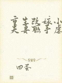 重生改嫁小叔,夫妻联手虐渣封面