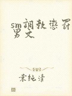 sm调教惩罚男男文