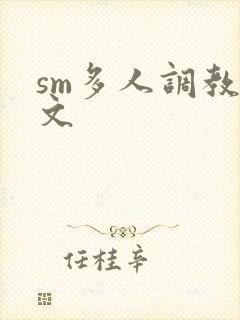sm多人调教h文封面