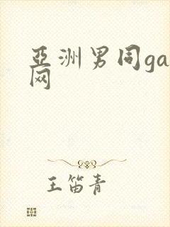 亚洲男同gay网