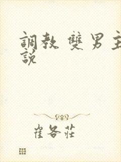 调教 双男主小说