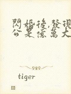闪婚后,发现老公是亿万大佬 txt