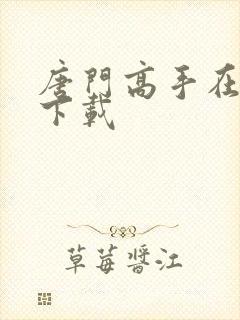 唐门高手在异世下载
