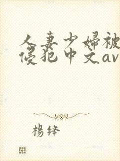 人妻少妇被猛烈侵犯中文av
