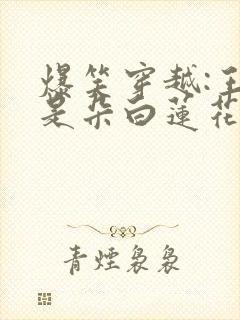 爆笑穿越:王妃是朵白莲花小说免费阅读
