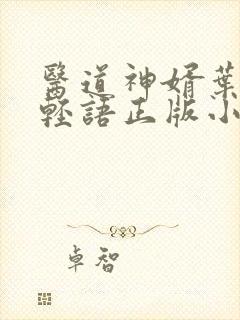 医道神婿叶天苏轻语正版小说