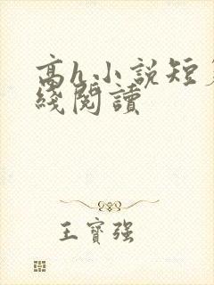 高h小说短篇在线阅读