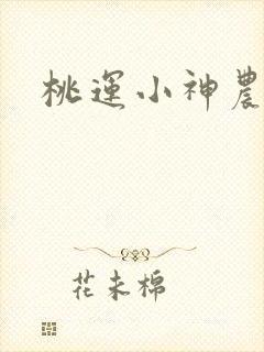 桃运小神农小说