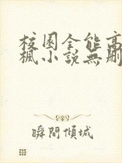 校园全能高手季枫小说无删减版