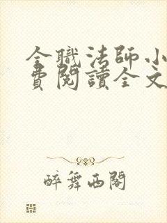 全职法师小说免费阅读全文无删减