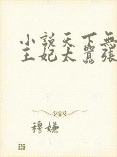 小说天下无双之王妃太嚣张