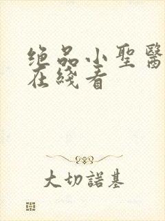 绝品小圣医小说在线看封面