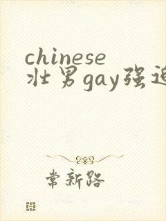 chinese壮男gay强迫野外男同性恋视频