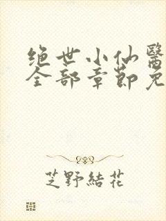 绝世小仙医张冬全部章节免费阅读
