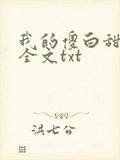 我的傻白甜老婆全文txt