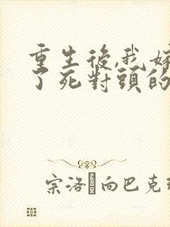 重生后,我嫁给了死对头的九叔