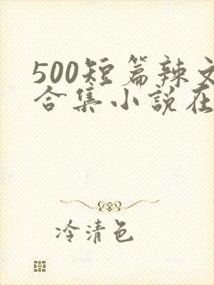 500短篇辣文合集小说在线阅读