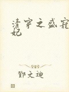 清穿之盛宠太子妃封面