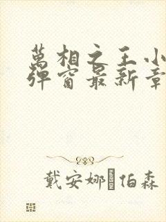 万相之王小说无弹窗最新章节封面