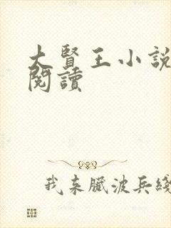 大贤王小说免费阅读