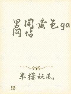 男同黄色gay网站
