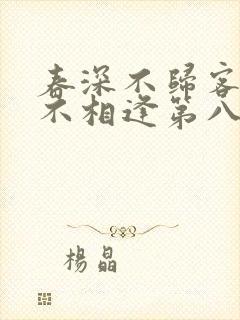 春深不归客清梦不相逢第八章