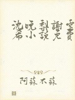 沈晚梨谢云迟叶希小说免费阅读