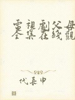 电视剧父母爱情全集在线观看40集