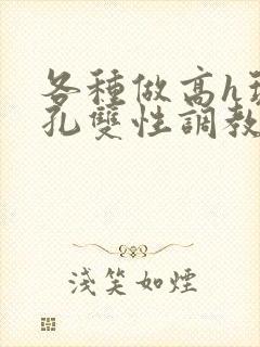 各种做高h玩尿孔双性调教