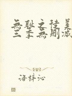无耻之徒美版第三季无删减在线播放封面