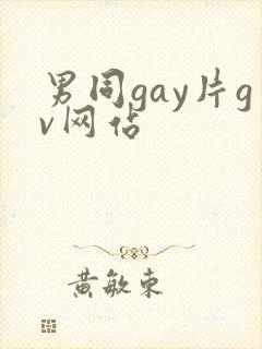 男同gay片gv网站封面